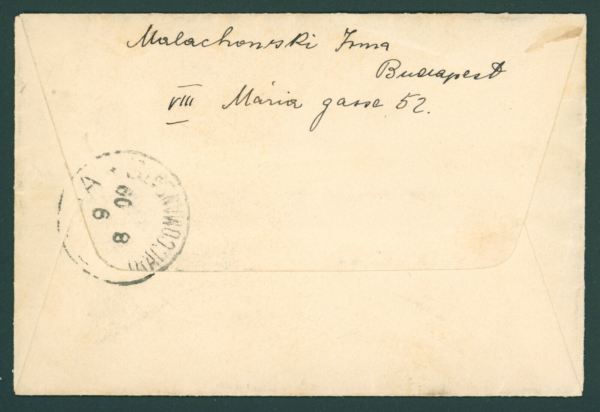 1909 Hungary - registered envelope to Pope Pius X in Italy