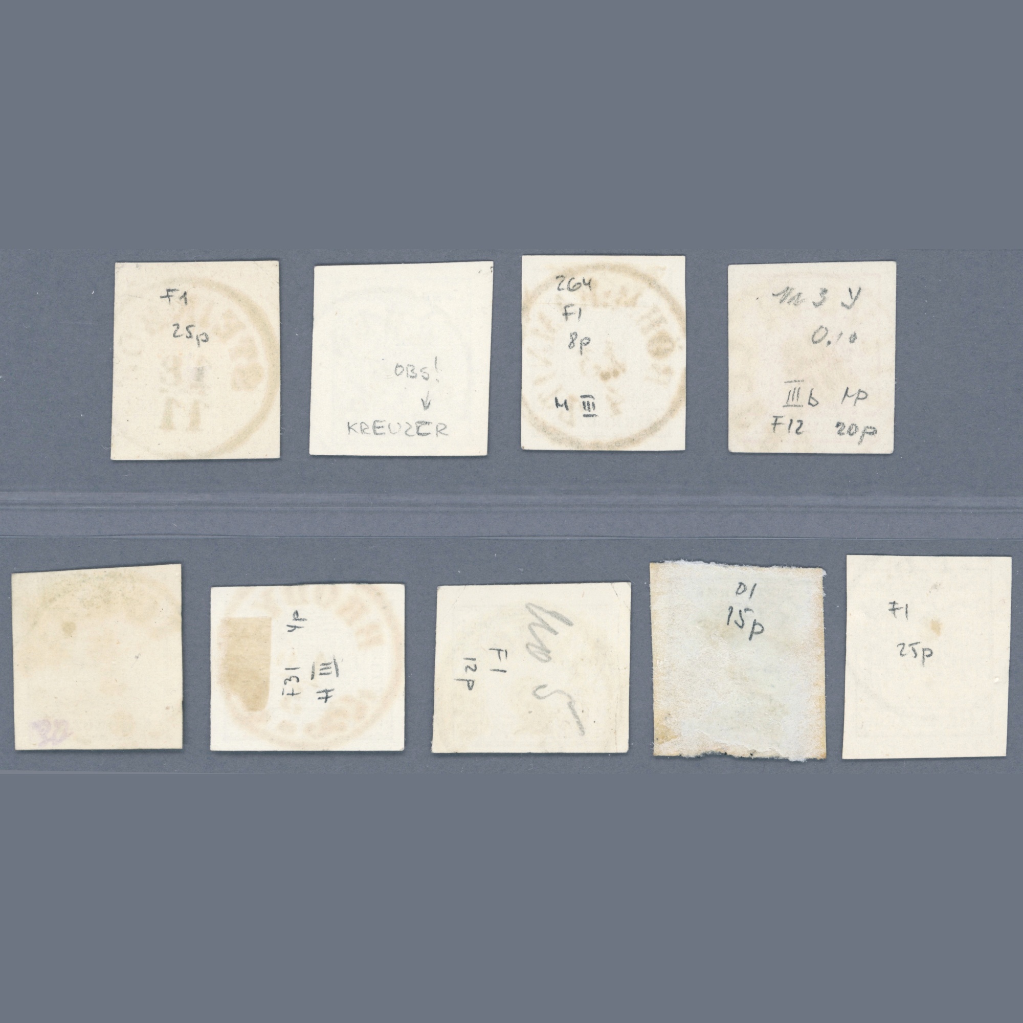 1850 Austria - nicer postmarks: PIEVE DI LEDRO, SIGN, JAWOROW, STEINHOF, BECHIN, TESCHEN etc. | Müller: 121 points - Image 2